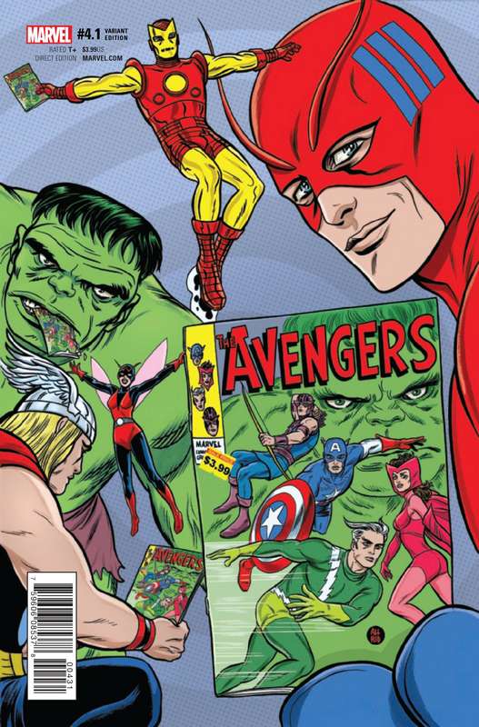 AVENGERS #4.1 1:25 ALLRED VARIANT