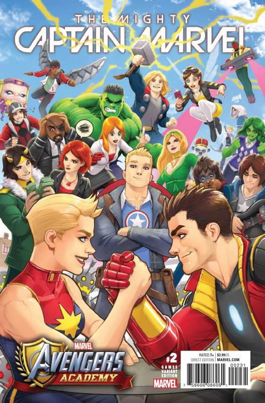 MIGHTY CAPTAIN MARVEL #2 1:25 VIDEO GAME VARIANT