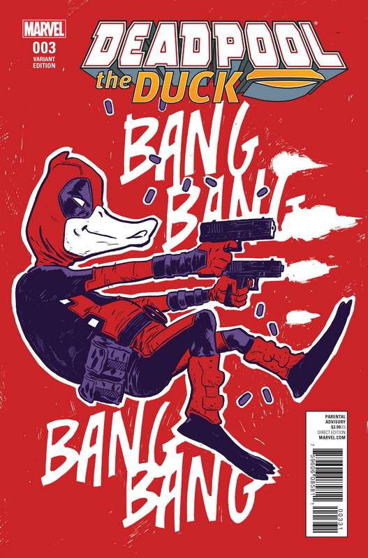 DEADPOOL THE DUCK #3 (OF 5) 1:25 WALSH VARIANT