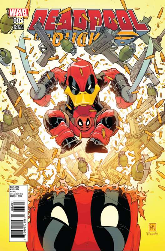 DEADPOOL THE DUCK #4 (OF 5) 1:25 ROBSON VARIANT