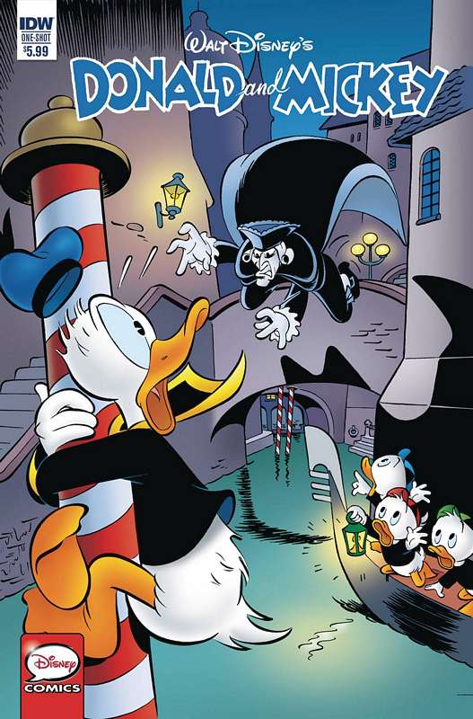 DONALD & MICKEY QUARTERLY TREASURE MENACE IN VENICE CVR A NADORP