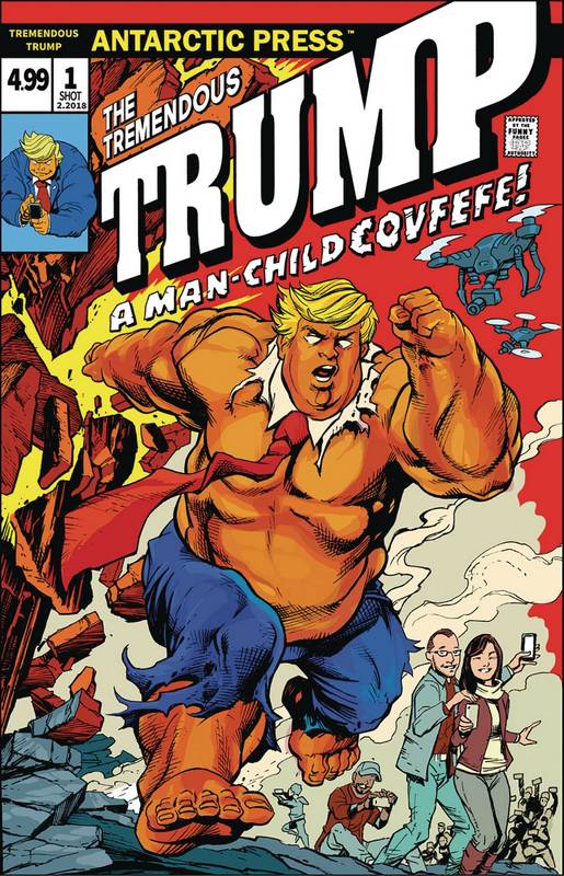 TREMENDOUS TRUMP MAN CHILD COVFEFE ONE SHOT