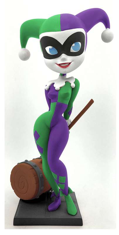 SDCC 2018 DC CLASSIC HARLEY GREEN & PURPLE VINYL FIG