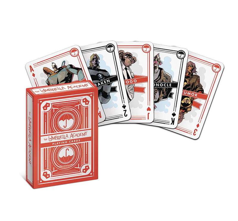 UMBRELLA ACADEMY PLAYING CARDS