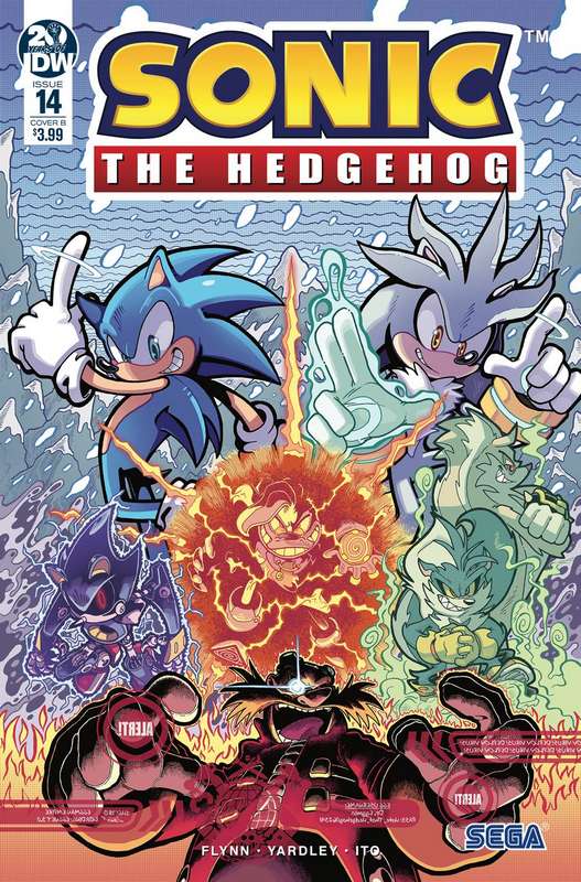 SONIC THE HEDGEHOG #14 CVR B GRAY