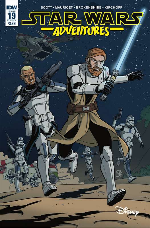 STAR WARS ADVENTURES #19 CVR A MAURICET