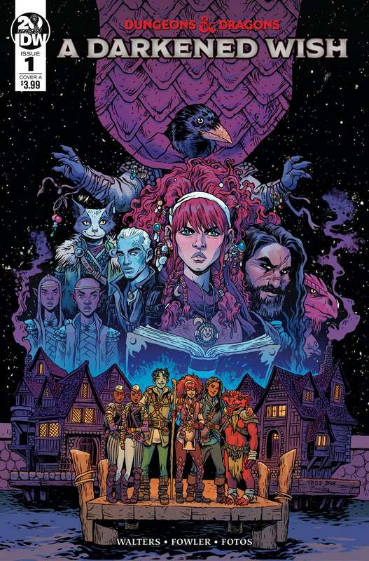 DUNGEONS & DRAGONS A DARKENED WISH #1 CVR A FOWLER