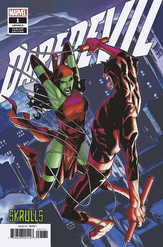 DAREDEVIL #1 SKRULLS VARIANT