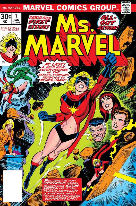 TRUE BELIEVERS CAPTAIN MARVEL MS MARVEL #1