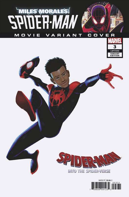 MILES MORALES SPIDER-MAN #3 1:10 MOVIE VARIANT