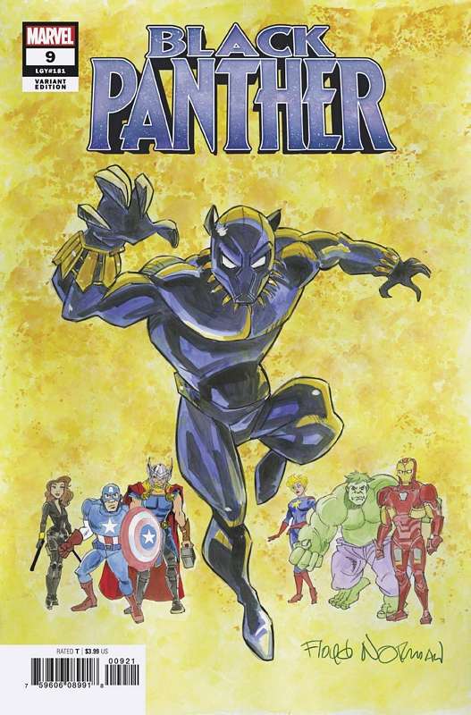 BLACK PANTHER #9 NORMAN VARIANT