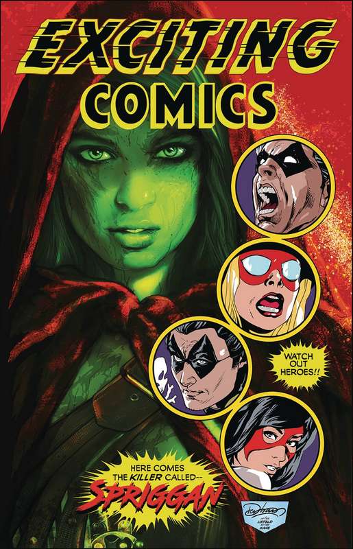 EXCITING COMICS #1 MAIN CVR