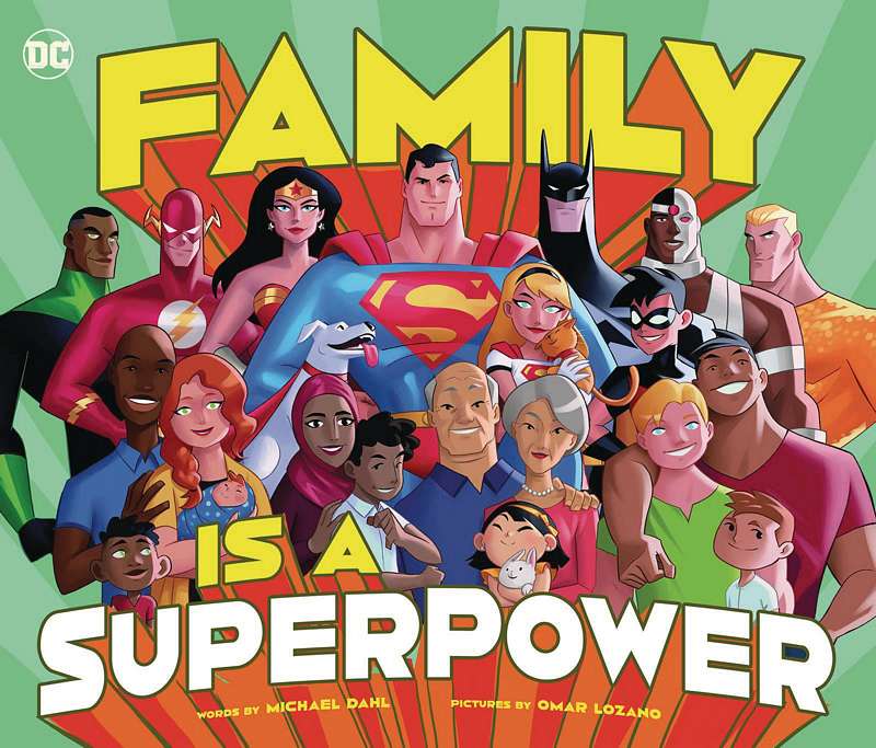 FAMILY IS A SUPERPOWER HARDCOVER