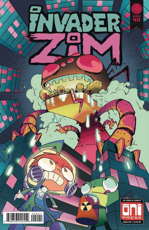 INVADER ZIM #40 CVR B PARK VARIANT