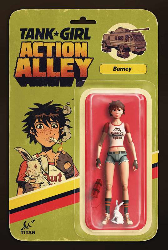 TANK GIRL ACTION ALLEY #3 CVR B ACTION FIGURE