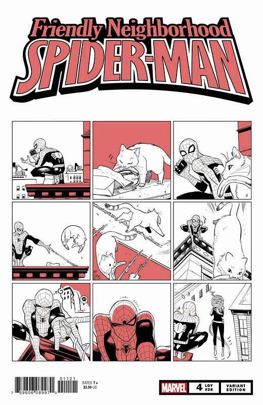 FRIENDLY NEIGHBORHOOD SPIDER-MAN #4 FUJI CAT VARIANT