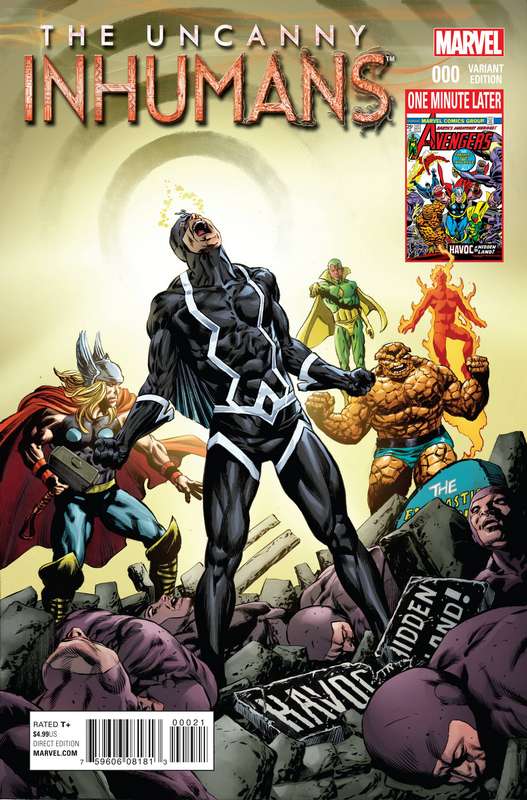 UNCANNY INHUMANS #0 1:15 AVENGERS VARIANT