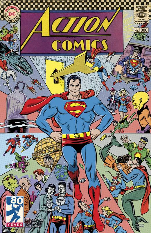 ACTION COMICS #1000 1960S VARIANT ED (NOTE PRICE)