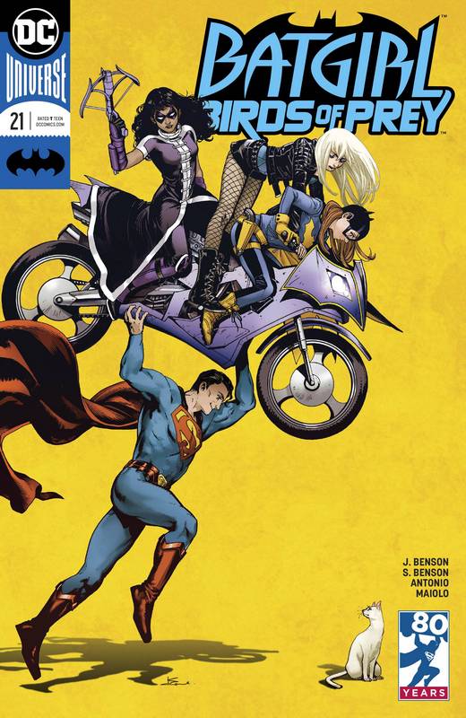 BATGIRL AND THE BIRDS OF PREY #21 VARIANT ED