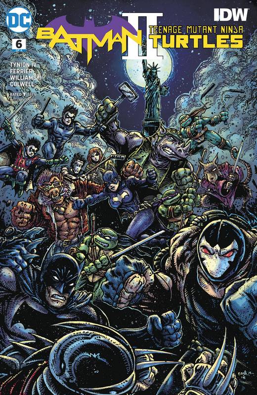 BATMAN TEENAGE MUTANT NINJA TURTLES II #6 (OF 6) VARIANT ED