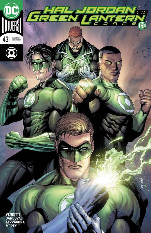 HAL JORDAN AND THE GREEN LANTERN CORPS #43 VARIANT ED