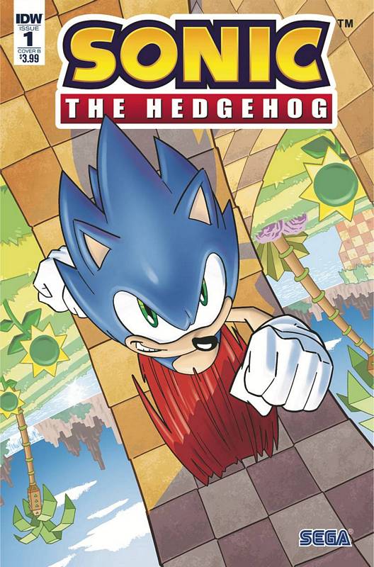 SONIC THE HEDGEHOG #1 CVR B YARDLEY