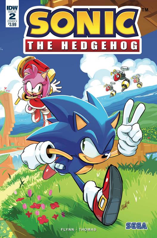 SONIC THE HEDGEHOG #2 CVR A HESSE