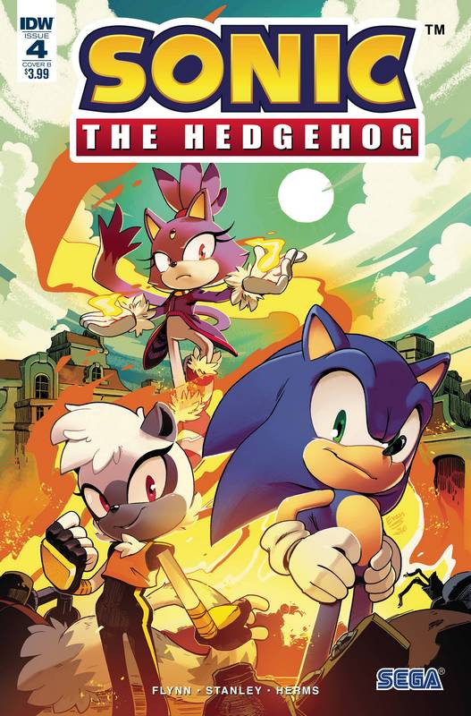 SONIC THE HEDGEHOG #4 CVR B STANLEY