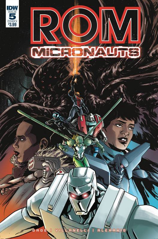 ROM & THE MICRONAUTS #5 (OF 5) CVR A VILLANELLI