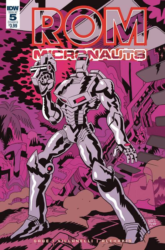 ROM & THE MICRONAUTS #5 (OF 5) CVR B LEWIS