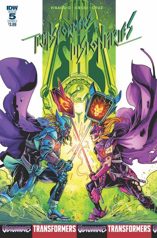 TRANSFORMERS VS VISIONARIES #5 (OF 5) CVR A OSSIO