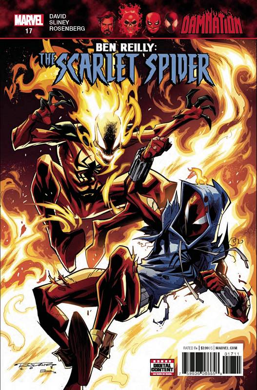 BEN REILLY SCARLET SPIDER #17 LEG