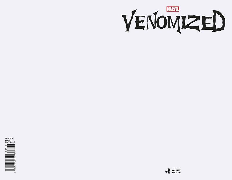 VENOMIZED #1 (OF 5) BLANK VARIANT