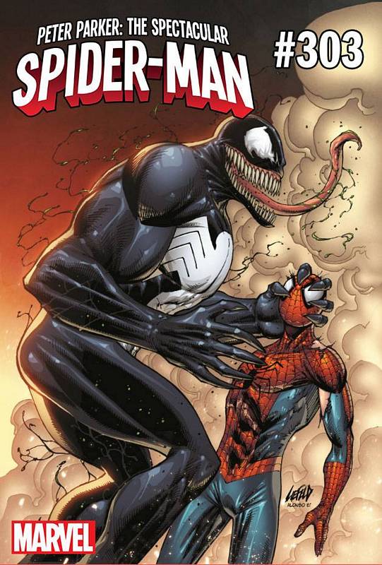 PETER PARKER SPECTACULAR SPIDER-MAN #303 VENOM 30TH VARIANT LEG