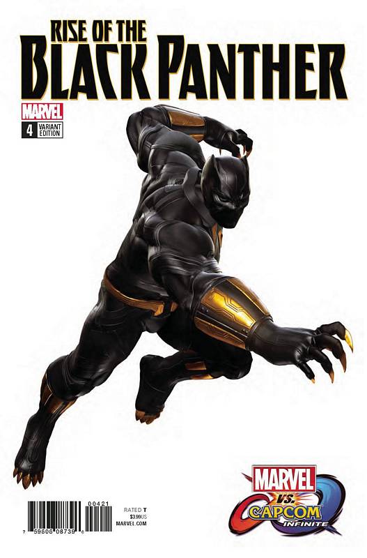 RISE OF BLACK PANTHER #4 (OF 6) GAME IMAGE VARIANT LEG