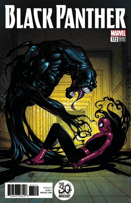 BLACK PANTHER #172 VENOM 30TH VARIANT LEG