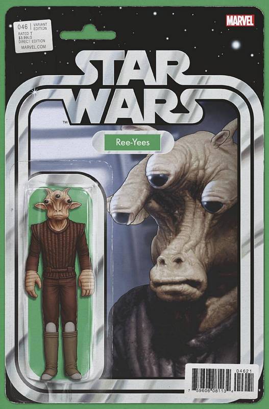 STAR WARS #46 CHRISTOPHER ACTION FIGURE VARIANT