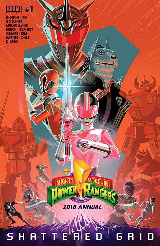 MIGHTY MORPHIN POWER RANGERS 2018 ANNUAL #1