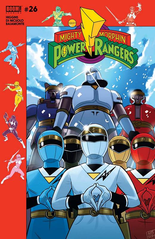 MIGHTY MORPHIN POWER RANGERS #26 SUBSCRIPTION GIBSON VARIANT