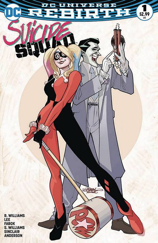 DF SUICIDE SQUAD REBIRTH #1 DF COVER PLUS 1 PACKAGE