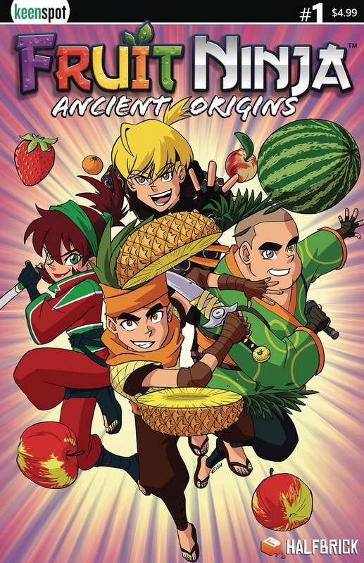 FRUIT NINJA ANCIENT ORIGINS #1 CVR A MAIN COVER REMY EISU MOKHTAR