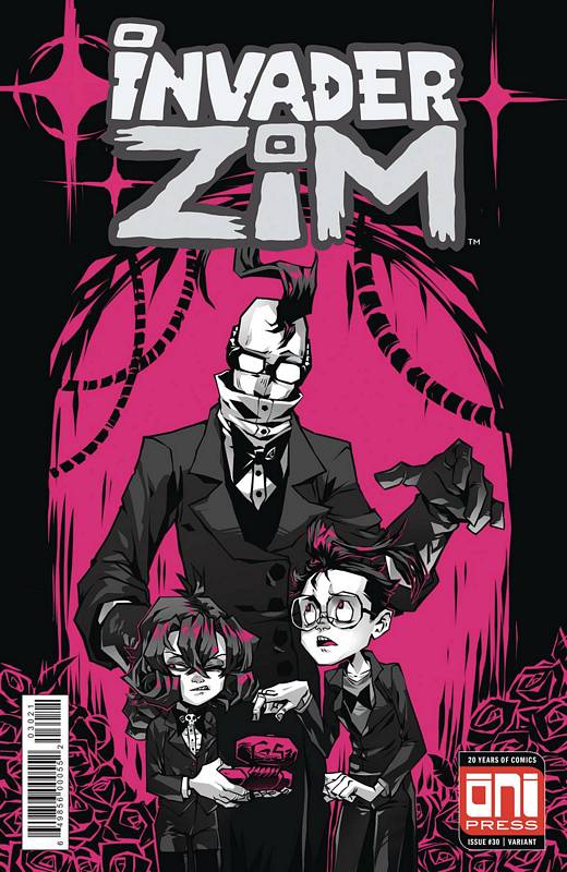 INVADER ZIM #30 CVR B KROOKED GLASSES VARIANT