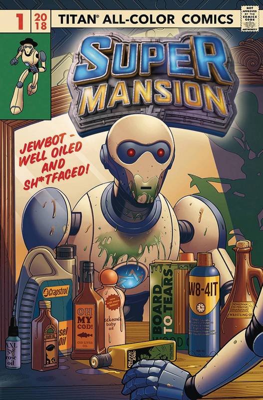 SUPERMANSION #1 (OF 4) CVR A ELPHICK (MR)