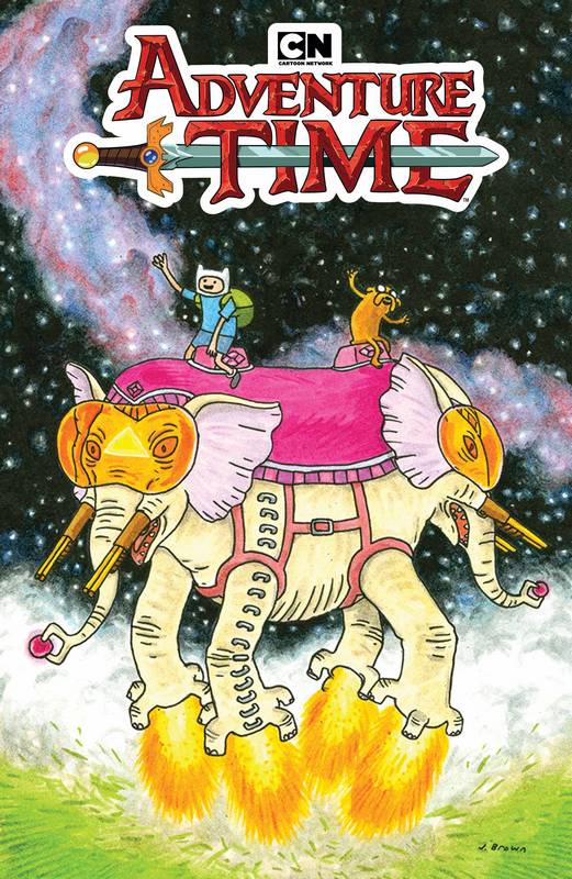 ADVENTURE TIME #75 FOC BROWN VARIANT