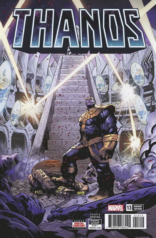 THANOS #13 4TH PTG SHAW VARIANT LEG