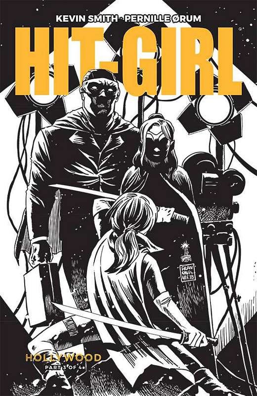 HIT-GIRL SEASON TWO #3 CVR B B&W FRANCAVILLA (MR)