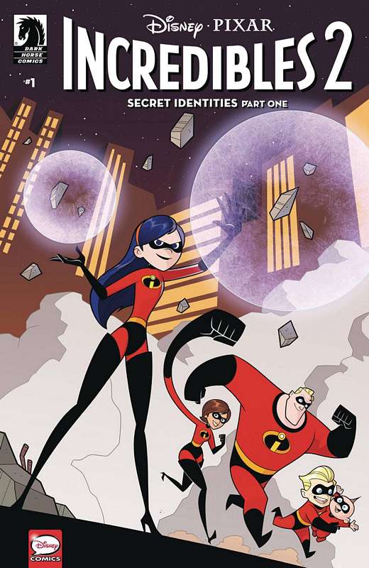 DISNEY INCREDIBLES 2 SECRET IDENTITIES #1 (OF 3) CVR B KAWAII CREATIVE STUDIO