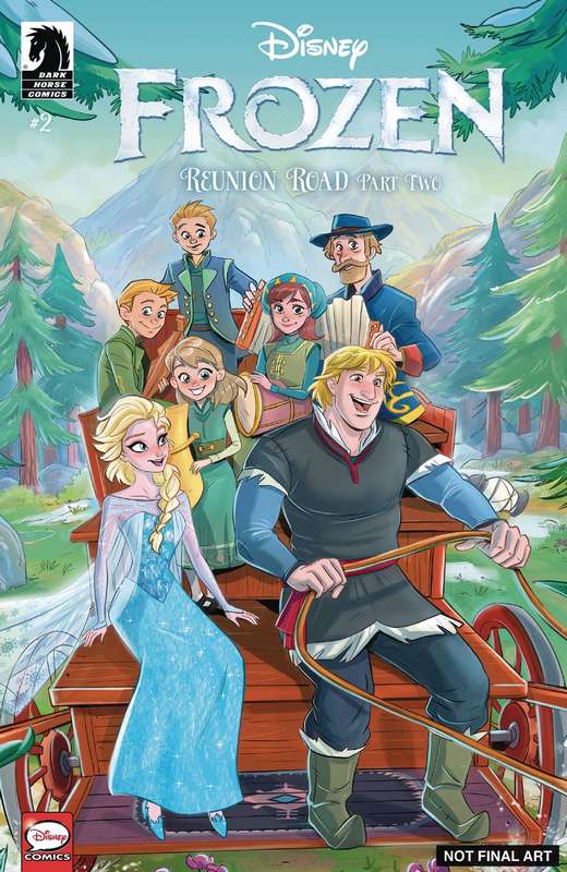 DISNEY FROZEN REUNION ROAD #2 CVR A RUSSO