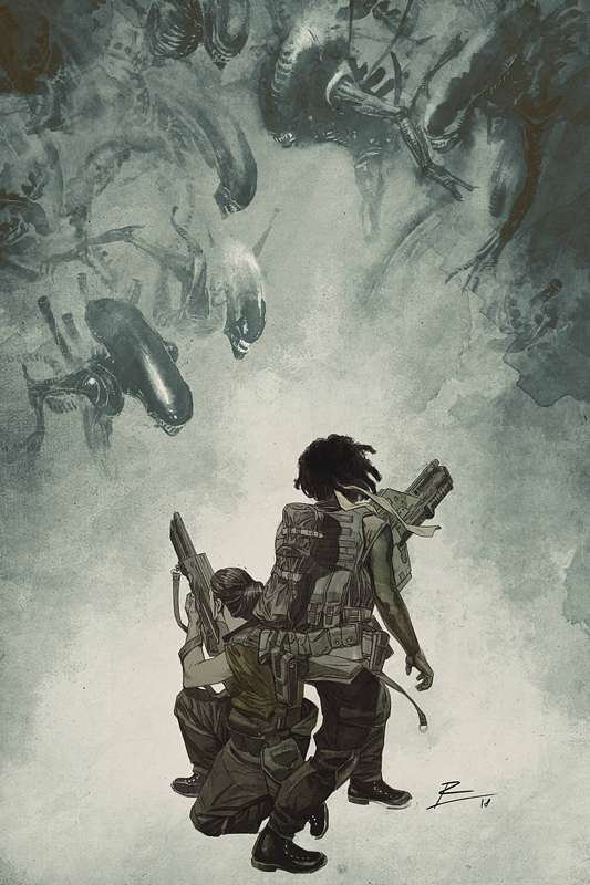 ALIENS RESISTANCE #4 CVR A DE LA TORRE