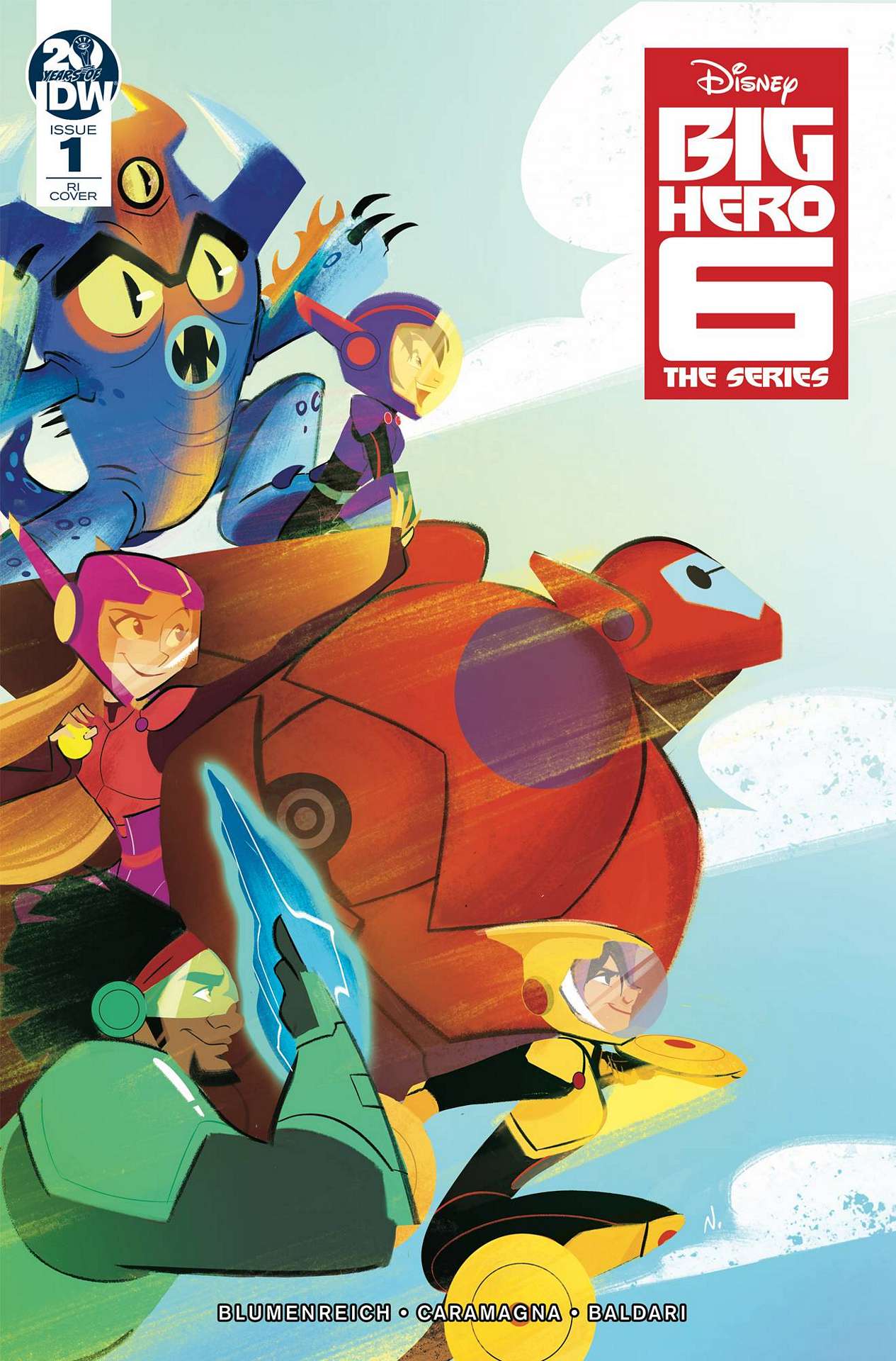 BIG HERO 6 THE SERIES #1 1:10 BALDARI VARIANT